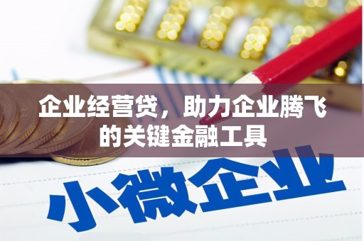 唐山企业经营贷，助力企业腾飞的关键金融工具