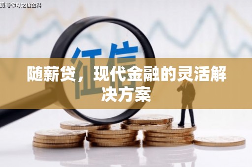 秭归随薪贷，现代金融的灵活解决方案