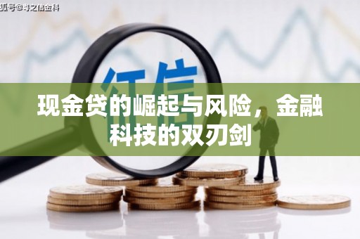 贵德现金贷的崛起与风险，金融科技的双刃剑