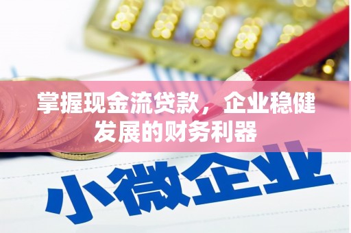 遂昌掌握现金流贷款，企业稳健发展的财务利器