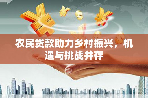大甲农民贷款助力乡村振兴，机遇与挑战并存