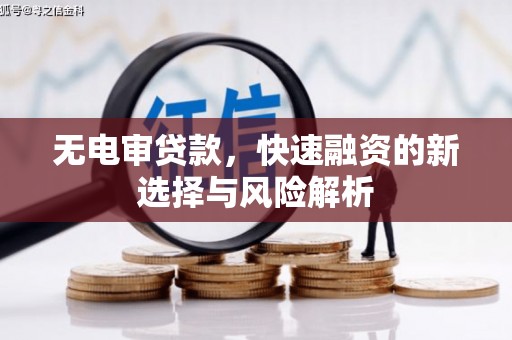 新建无电审贷款，快速融资的新选择与风险解析