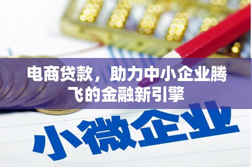 蒙阴电商贷款，助力中小企业腾飞的金融新引擎