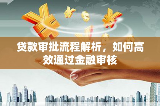 陵城贷款审批流程解析，如何高效通过金融审核