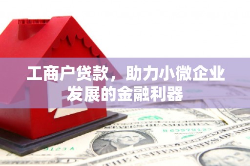 台湾工商户贷款，助力小微企业发展的金融利器