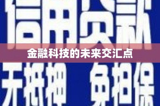 东乡族金融科技的未来交汇点